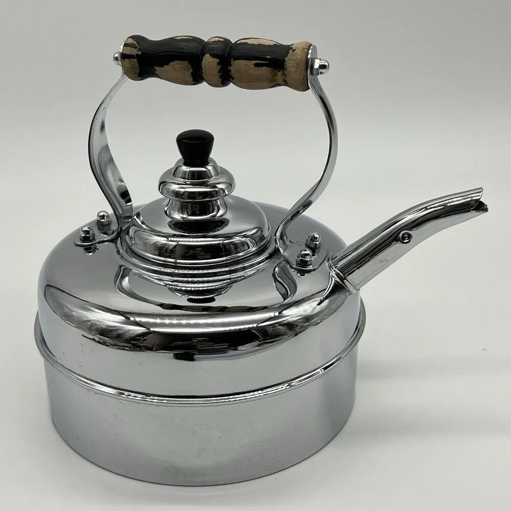 Vintage Simplex Patent Kettle Solid Copper 400709-402190 Made in England Read